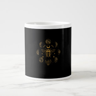 Cottagecore Bee Mystical Magical Goblincore Moon P Large Coffee Mug