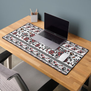 Cottagecore Botanical Floral Pattern Desk Mat