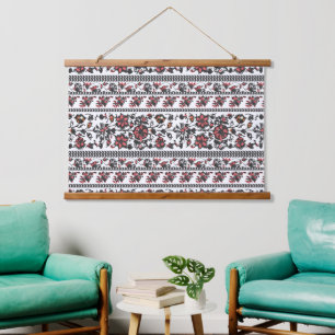 Cottagecore Botanical Floral Pattern Hanging Tapestry