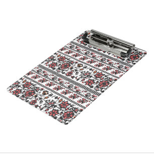 Cottagecore Botanical Floral Pattern Mini Clipboard