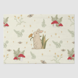 Cottagecore Botanical Mushroom Woodland Decoupage Tissue Paper
