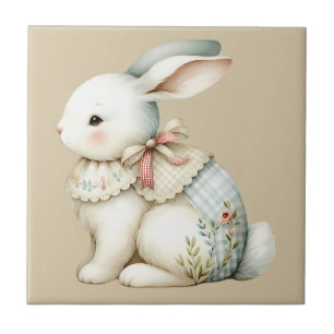 Cottagecore Bunny Charm Tile