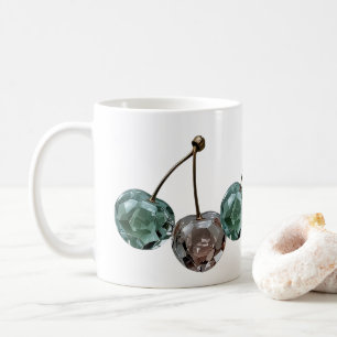 Cottagecore Crystal Cherry Mug - Gemstone