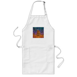 Cottagecore Decor Capybara Wildflower Meadow Long Apron