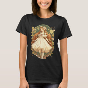 Cottagecore Fairy Girl Fantasy Goblincore Forest F T-Shirt