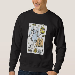 Cottagecore Fashion Collage L Vintage Farm Clothin Sweatshirt