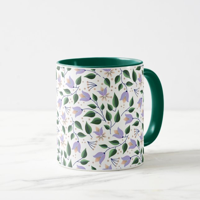 Cottagecore Floral Cosy Mug (Front Right)