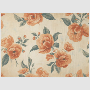Cottagecore Floral Decoupage Tissue Paper
