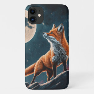 Cottagecore Floral Fox Aesthetic Goth Forest Girls iPhone 11 Case