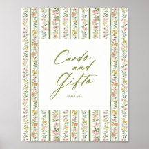 Cottagecore Florals Cards Gifts Bridal Shower