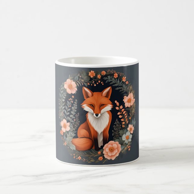 Cottagecore Fox Coffee Mug (Center)