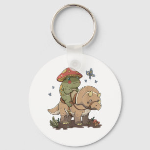 Cottagecore Frog  Aesthetic Mushroom Cute Goblinco Key Ring