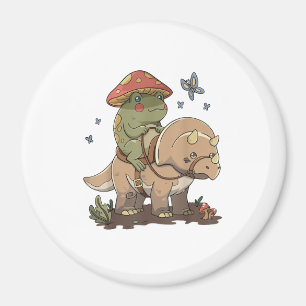 Cottagecore Frog  Aesthetic Mushroom Cute Goblinco Magnet
