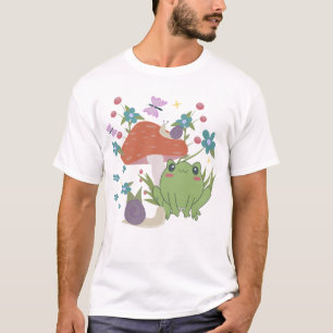 cottagecore frog mushroom T-Shirt