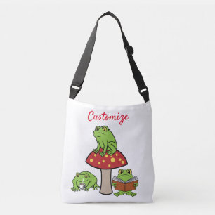 Cottagecore Frogs Thunder_Cove Crossbody Bag