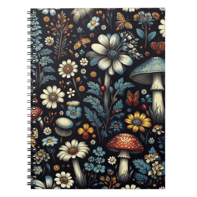 Cottagecore Garden Notebook (Front)