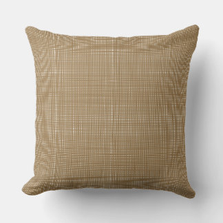 Cottagecore Gingham Christmas Golden Yellow Cushion