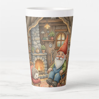 Cottagecore gnome cosy mug enchanted hedgehog