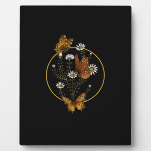 Cottagecore Goblincore Fairycore Graphic Flower Bu Plaque