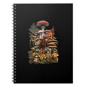 Cottagecore  Goblincore Mushroom Foraging Notebook