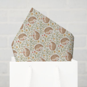 Cottagecore Hedgehog Tissue Paper