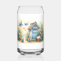 Cottagecore Love Letters Bluebird Mailbox