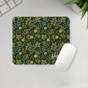 Cottagecore Mousepad / Mousepad with Floral 