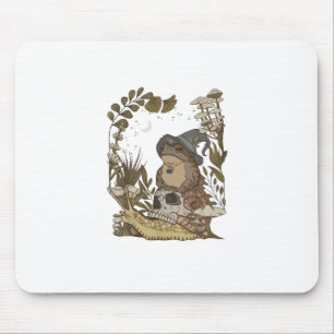 Cottagecore Mushroom Botanical Witchy Frog Goblinc Mouse Mat