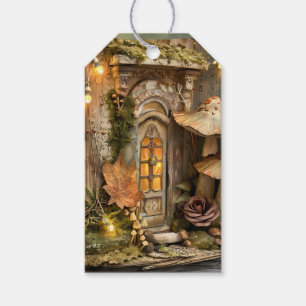 Cottagecore Mushroom Fairy House Gift Tags