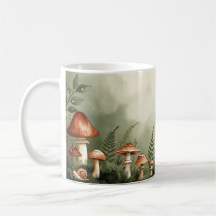 Cottagecore Mushroom Forest Mug