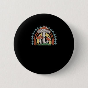 Cottagecore  Mushroom Goblincore Mycology Natureco 6 Cm Round Badge