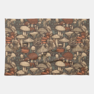Cottagecore Mushroom Kitchen Towels