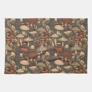 Cottagecore Mushroom Kitchen Towels