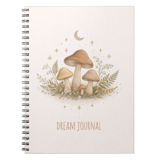 Cottagecore Mushroom Notebook – Fairy Aesthetic Jo