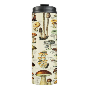 Cottagecore Mushrooms Vintage Naturalist Thermal Tumbler