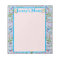 Cottagecore New Forest Pink and Blue Hand-Drawn 