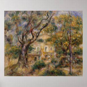 Cottagecore Renoir Golden Summer Landscape Poster