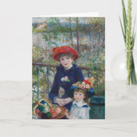 Cottagecore Renoir Sisters Garden Landscape