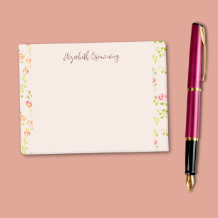 Cottagecore Rose Garden Cute Hand-Drawn Vintage Post-it Notes