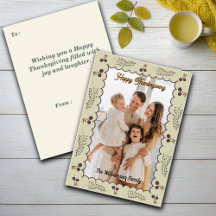 Cottagecore Rustic Vibes Thanksgiving Personalise