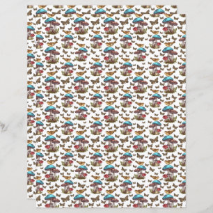 Cottagecore Scrapbook Paper