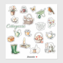 Cottagecore Stickers | Journal Stickers