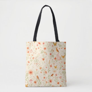 Cottagecore Tote Bag – Vintage-Inspired