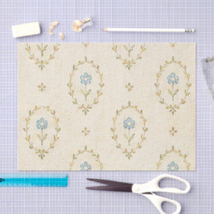 Cottagecore Vintage Floral Tissue Paper