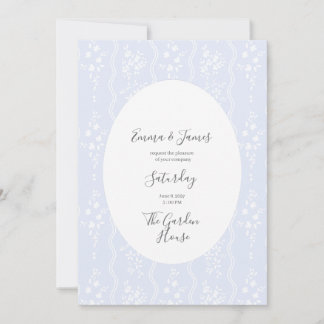 Cottagecore Wedding Invitation | Wildflower Floral
