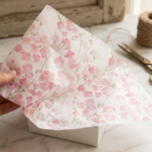 Cottagecore Wildflower Botanical Floral Tissue Paper