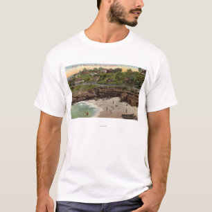 Cottages and Beach at La Jolla T-Shirt