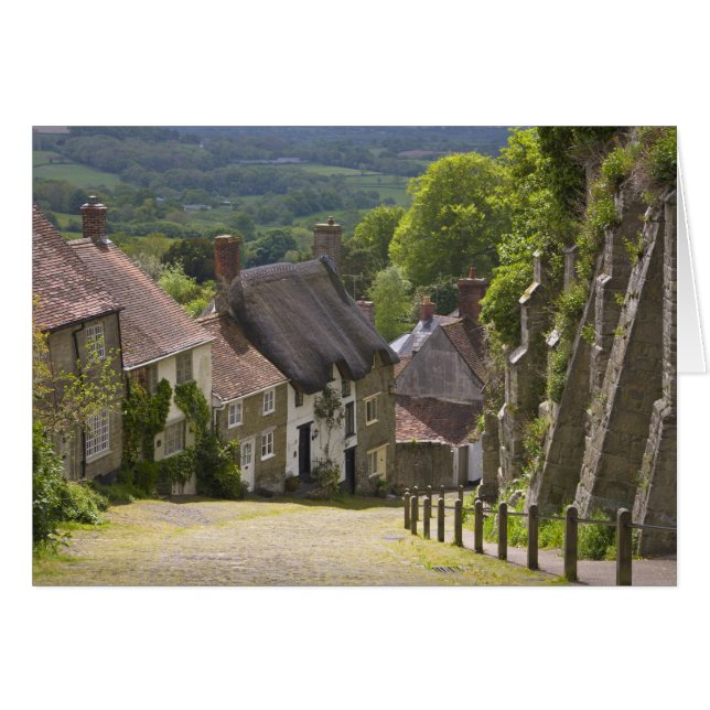 Cottages at Gold Hill, Shaftesbury, Dorset, (Front Horizontal)