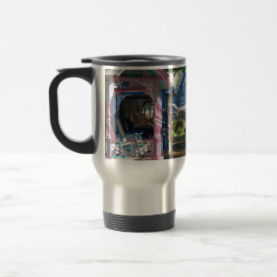 Cottages in a Row - Martha's Vineyard Travel Mug