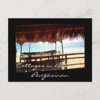 Cottages in Bolinao, Pangasinan Postcard